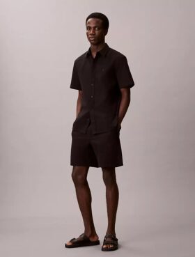 Seersucker-Shorts zum Hineinschlüpfen