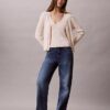 Set aus Baumwoll-Ripp-Strickjacke und Tanktop Set aus Baumwoll-Ripp-Strickjacke und Tanktop