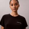 Set aus T-Shirt und Shorts aus Viskose-Baumwollmischung