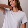 Set aus T-Shirt und Shorts aus Viskose-Baumwollmischung