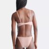Sheer Marquisette, leicht gefütterter Demi-BH aus Marquisette