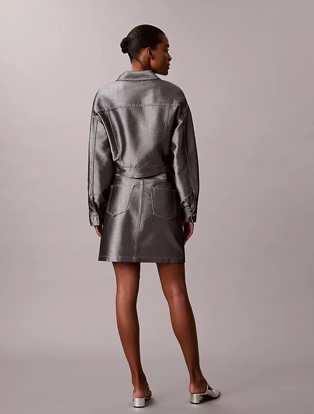 Shine Denim A-Linien-Rock Shine Denim A-Linien-Rock