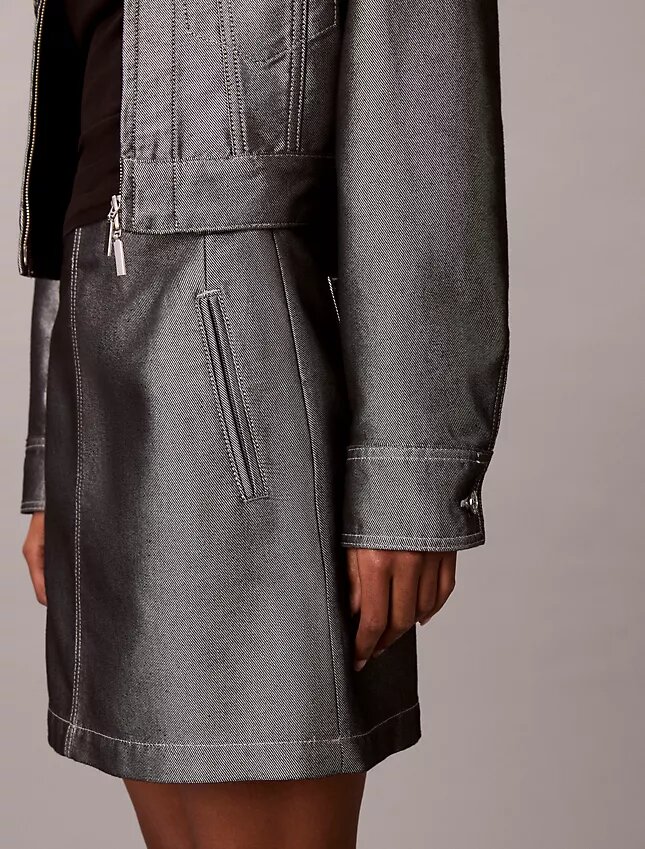 Shine Denim A-Linien-Rock Shine Denim A-Linien-Rock