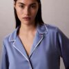 Shirt mit Satin-Glanz