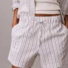 Shorts aus Leinen und Baumwolle Shorts aus Leinen und Baumwolle