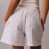 Shorts aus Leinen und Baumwolle Shorts aus Leinen und Baumwolle