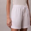 Shorts aus Leinenmischung zum Hineinschlüpfen