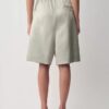 Shorts aus Mica-Satin