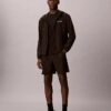 Shorts mit gewebtem Icon Sport-Logo am Bund