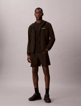 Shorts mit gewebtem Icon Sport-Logo am Bund
