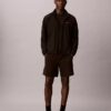 Shorts mit gewebtem Monogram