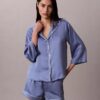 Shorts mit Satin-Glanz Shorts mit Satin-Glanz