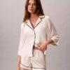 Shorts mit Satin-Glanz Shorts mit Satin-Glanz