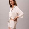 Shorts mit Satin-Glanz Shorts mit Satin-Glanz
