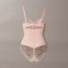 Sinnlicher Stretch-Spitzen-Bodys Sinnlicher Stretch-Spitzen-Bodys