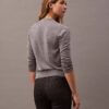 Skinny-Hose aus Ponte mit Hahnentrittmuster