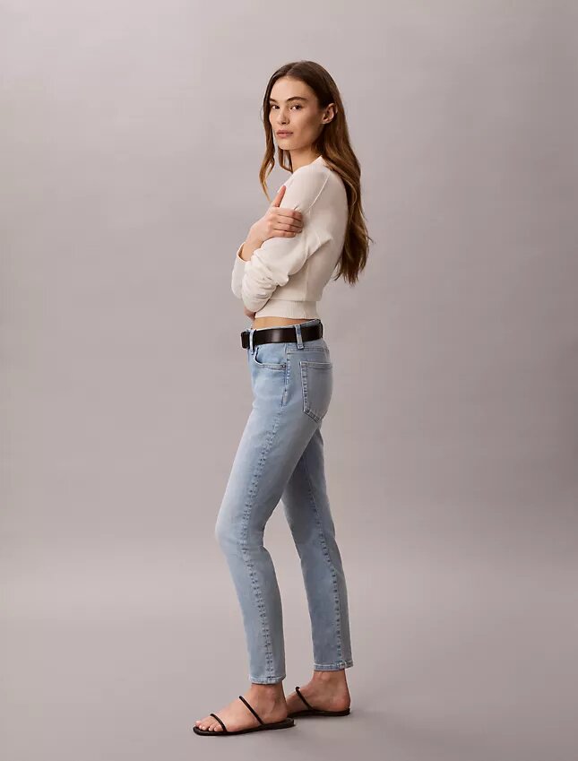 Skinny-Jeans mit mittlerer Leibhöhe Skinny-Jeans mit mittlerer Leibhöhe