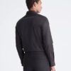 Slim-Fit-Hemd aus Baumwolle mit Fischgrätenmuster Slim-Fit-Hemd aus Baumwolle mit Fischgrätenmuster