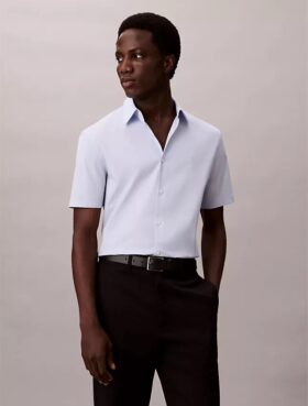 Slim-Fit-Hemd aus Cotton Stretch