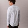 Slim-Fit-Hemd aus Cotton Stretch mit Karomuster und Knopfleiste