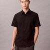 Slim-Fit-Hemd aus Cotton Stretch mit Knopfleiste Slim-Fit-Hemd aus Cotton Stretch mit Knopfleiste