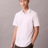 Slim-Fit-Hemd aus Cotton Stretch mit Knopfleiste Slim-Fit-Hemd aus Cotton Stretch mit Knopfleiste