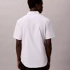 Slim-Fit-Hemd aus Cotton Stretch mit Knopfleiste