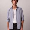 Slim-Fit-Hemd aus Cotton Stretch mit Streifenmuster Slim-Fit-Hemd aus Cotton Stretch mit Streifenmuster