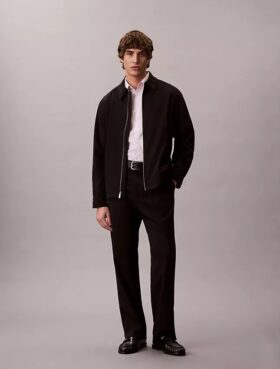 Slim-Fit-Hemd aus Cotton Stretch mit Streifenmuster