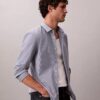 Slim-Fit-Hemd aus Cotton Stretch mit Streifenmuster Slim-Fit-Hemd aus Cotton Stretch mit Streifenmuster
