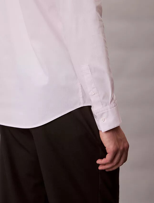 Slim-Fit-Hemd aus Cotton Stretch mit Streifenmuster Slim-Fit-Hemd aus Cotton Stretch mit Streifenmuster