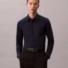 Slim-Fit-Hemd aus Cotton Stretch-Popeline Slim-Fit-Hemd aus Cotton Stretch-Popeline