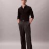 Slim-Fit-Hemd aus Cotton Stretch-Popeline