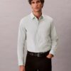 Slim-Fit-Hemd aus Supima-Cotton Stretch