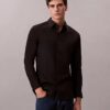 Slim-Fit-Hemd aus Supima-Cotton Stretch