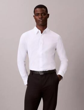 Slim-Fit-Hemd aus Supima-Cotton Stretch Slim-Fit-Hemd aus Supima-Cotton Stretch