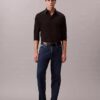 Slim-Fit-Hemd aus Supima-Cotton Stretch