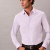 Slim-Fit-Hemd aus Supima-Cotton Stretch