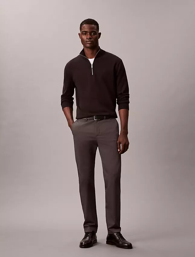 Slim-Fit-Hose aus Cotton Stretch Slim-Fit-Hose aus Cotton Stretch