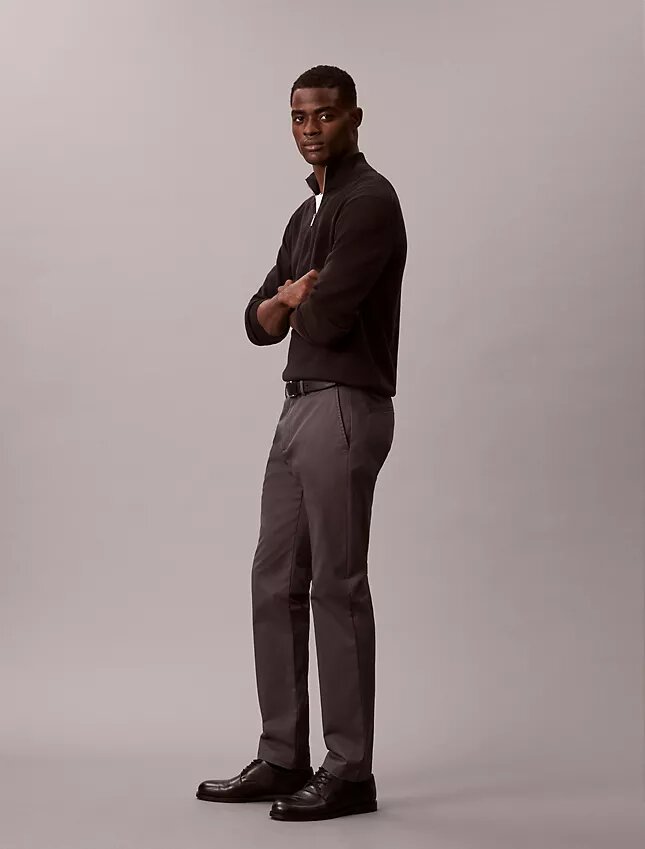 Slim-Fit-Hose aus Cotton Stretch Slim-Fit-Hose aus Cotton Stretch