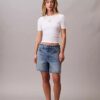 Slim-Fit-T-Shirt aus Modal-Stretch mit Monogram-Logo