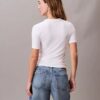Slim-Fit-T-Shirt aus Modal-Stretch mit Monogram-Logo
