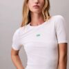 Slim-Fit-T-Shirt aus Modal-Stretch mit Monogram-Logo