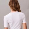 Slim-Fit-T-Shirt aus Modal-Stretch mit Monogram-Logo