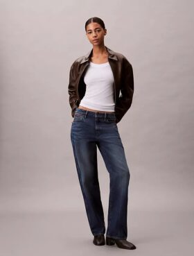 Slim-Fit-T-Shirt aus Modal-Stretch-Rippstoff