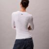 Slim-Fit-T-Shirt aus Modal-Stretch-Rippstoff