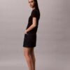 Slim-Fit-T-Shirt mit Blumenlogo