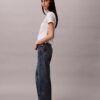 Slim-Fit-T-Shirt mit Blumenlogo