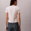 Slim-Fit-T-Shirt mit Blumenlogo