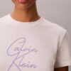 Slim-Fit-T-Shirt mit erhabener Schriftzug-Grafik Slim-Fit-T-Shirt mit erhabener Schriftzug-Grafik